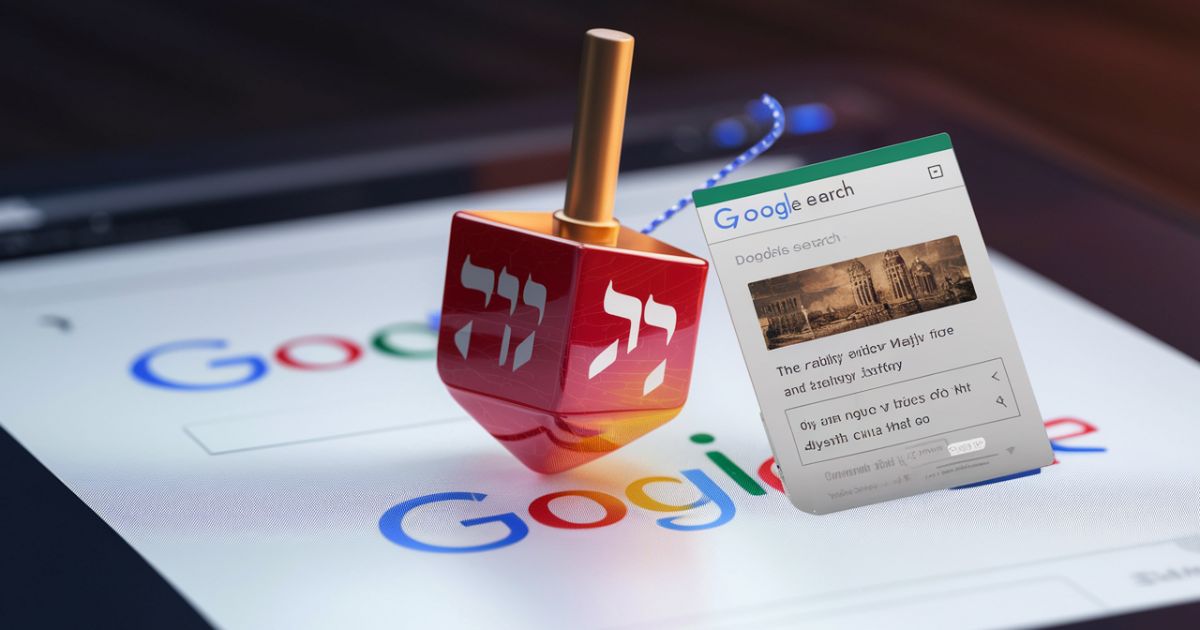 Google Dreidel: How the Iconic Digital Spin Preserves Jewish Culture