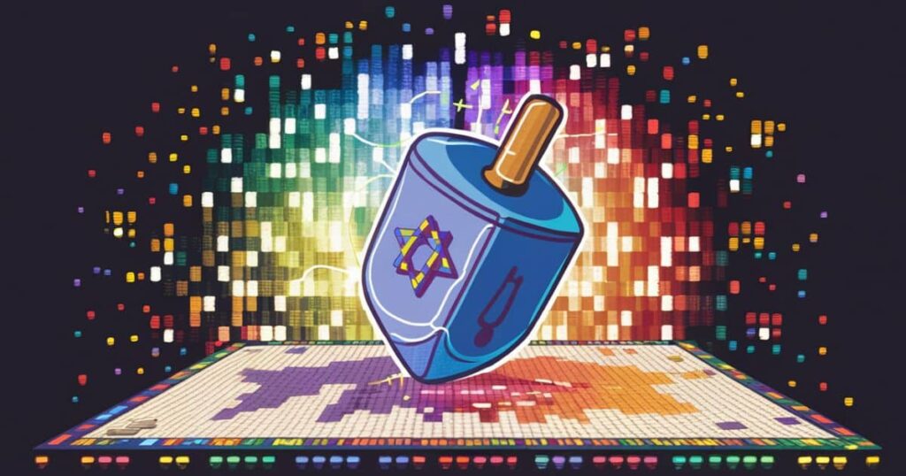 Google's Doodle Delights - Digitizing the Dreidel